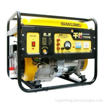 6.5kw open frame new design gasoline household generator with 190F one cylinder engine